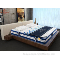 Matelas à ressort de poche en mousse de latex naturel